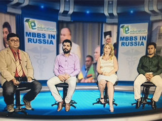 Interview of Ashiraj MBBS Delegation on TV channel