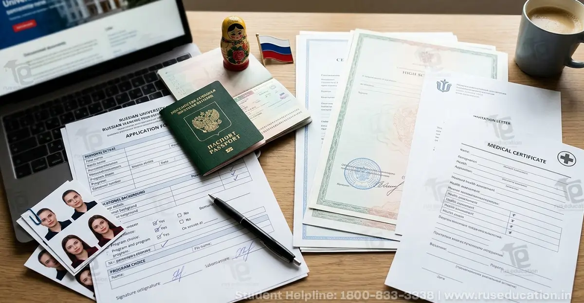 Which Documents Are Required for MBBS Admission in Russia?