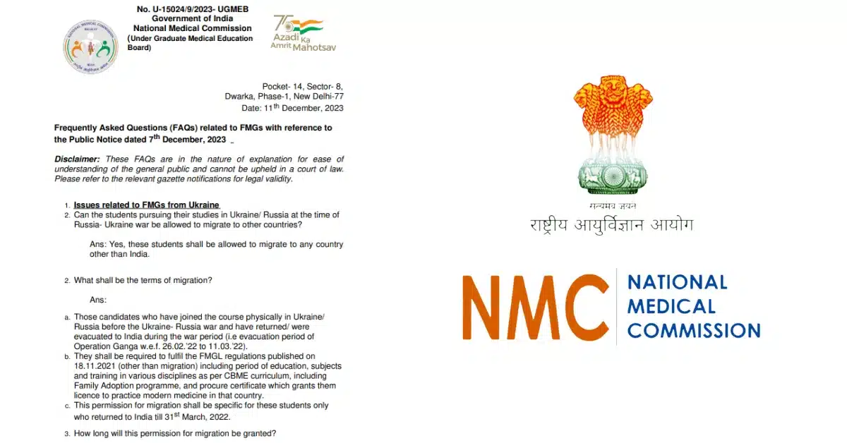 FAQ’s Related to Foreign Medical Graduates