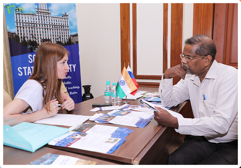Russian Education Fair 2019 at the ‘City of Charminar- Hyderabad’ was a huge success!!