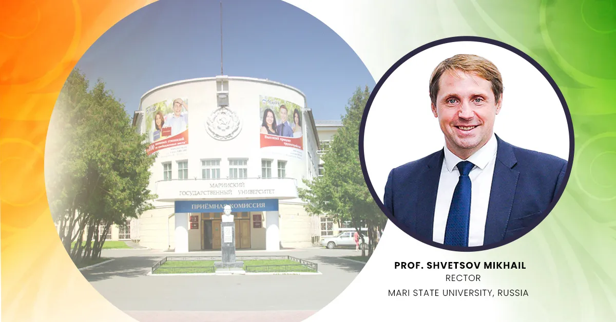 I-Day Special Greetings From The Rector Of Mari State University