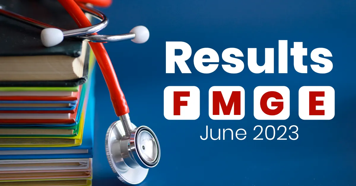 The Results for Foreign Medical Graduate Examination is out now!