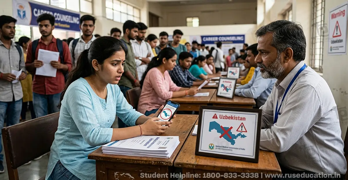 NMC Issues Important Advisory for Indian Students Considering MBBS in Uzbekistan