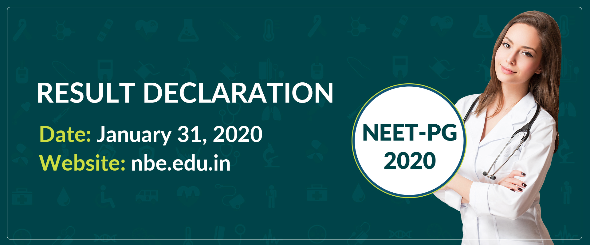 NEET-PG 2020 Result Declaration Date