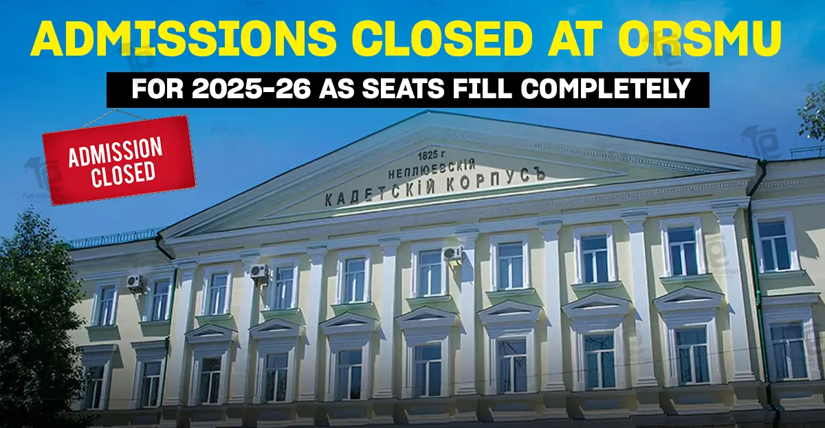 OrSMU Admissions Closed for 2025–26 as Seats Fill Completely